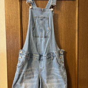 Blue Denim Overalls